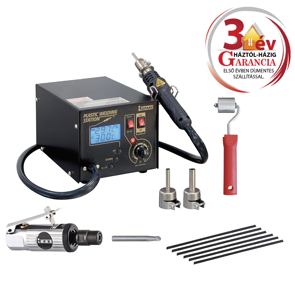 GYS Műanyag hegesztő-javító (tartozékokkal) termék fő termékképe