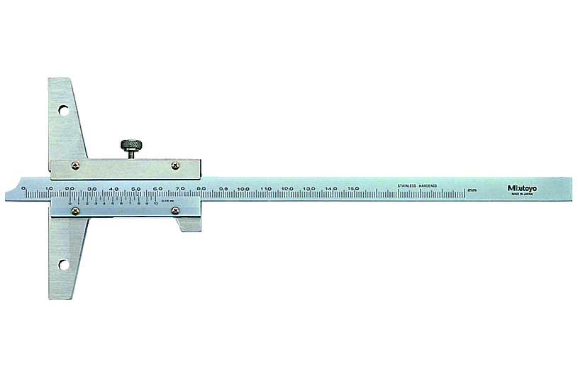 Mitutoyo Nóniuszos mélységmérő, 0-200 mm, 0.02 mm (527-122) termék fő termékképe