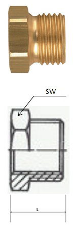 (R42N) G 1/4i x G 1/2a csatlakozású szűkítő karmantyú, rövid termék fő termékképe