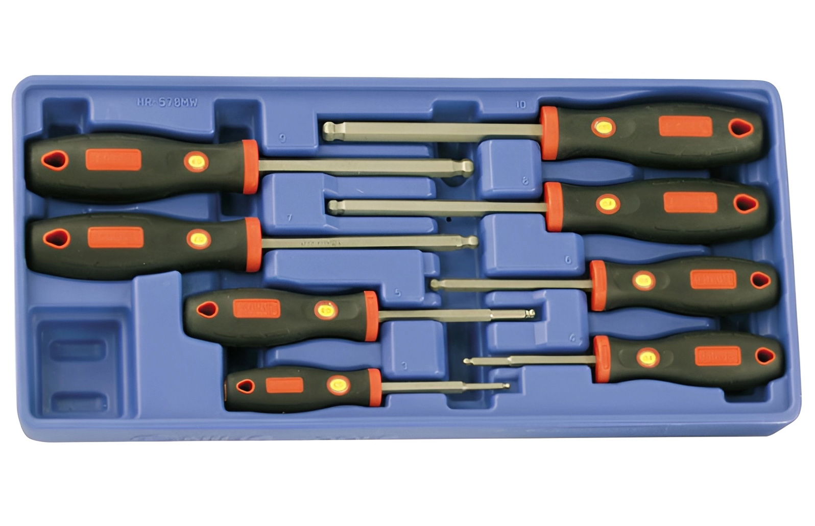 Genius Tools HR-578MW csavarhúzó készlet (gömbvégű imbusz), metrikus, 8 részes termék fő termékképe